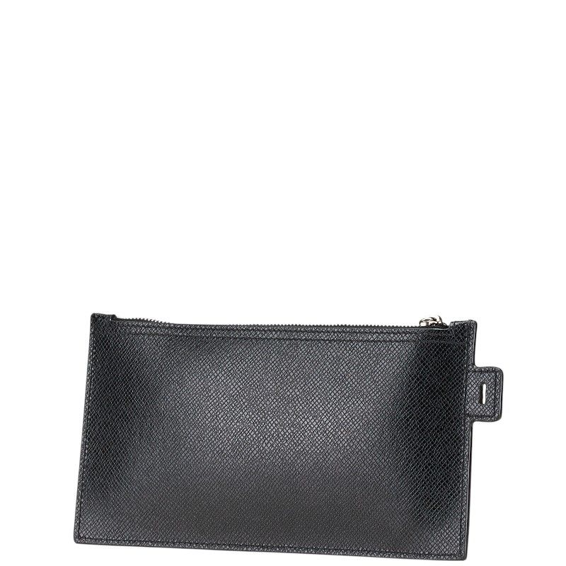 SAINT LAURENT ブラックレザー ポーチ サンローラン SAINT LAURENT チェーンポーチ 669907 ブラック