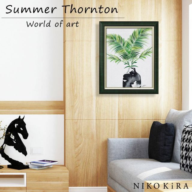 井上 司「緑陰」油彩画 F6 井上 司「緑陰」油彩画 F6 井上 司「緑陰