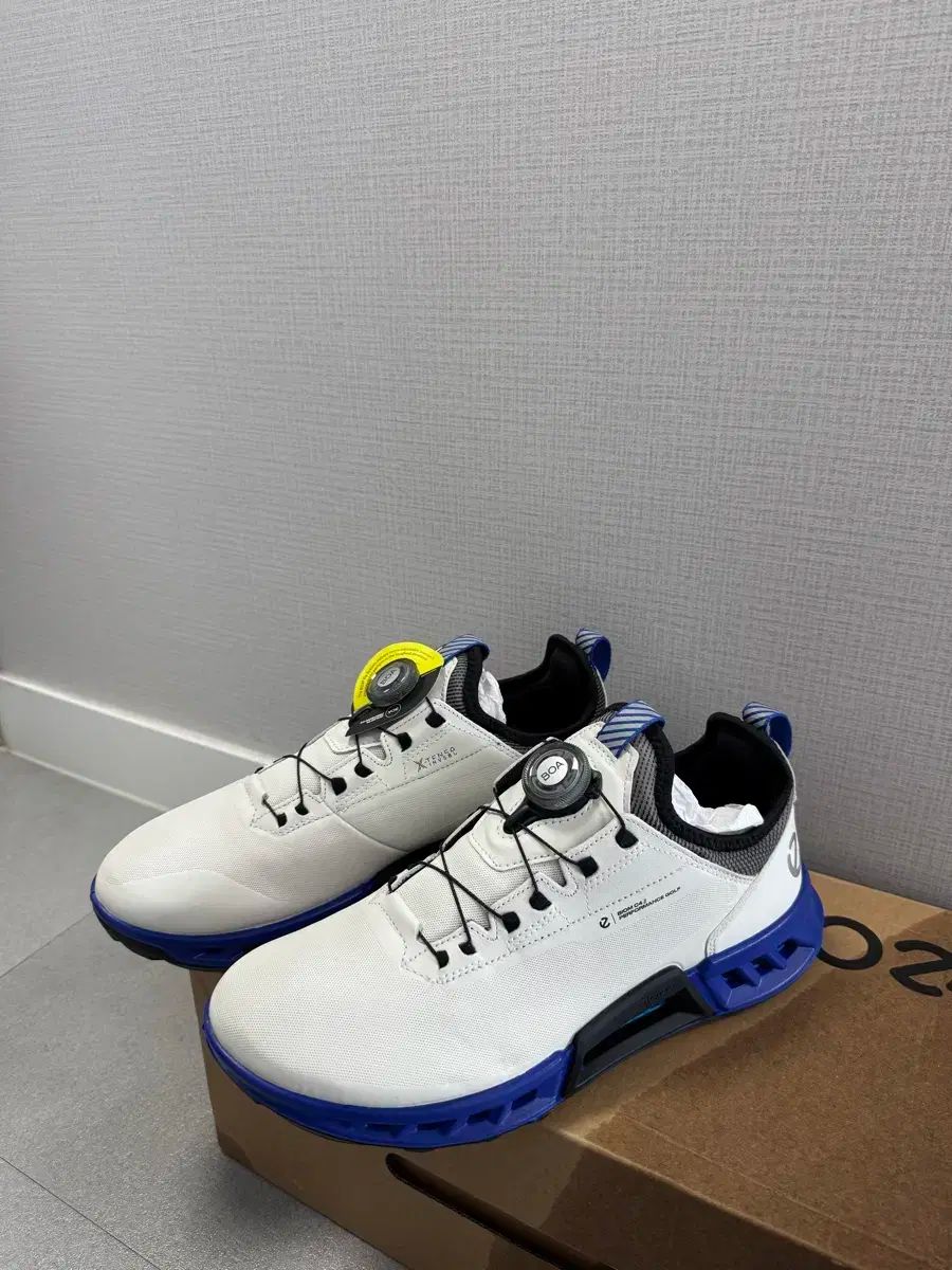 ecco エコー ゴルフシューズ EU42 ECCO ゴルフシューズ グレー EU42