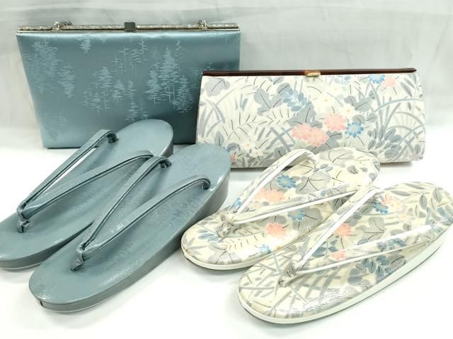 平和屋着物●和装小物　草履まとめて3点　履物　23.0/23.5　逸品　未使用　DAAQ1215zzz