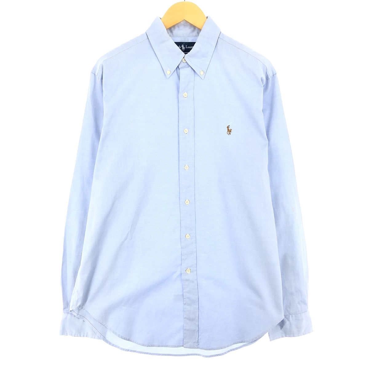 古着 ラルフローレン Ralph Lauren CLASSIC FIT クラシックフィット 長袖 ボタンダウンシャツ メンズL/eaa442106