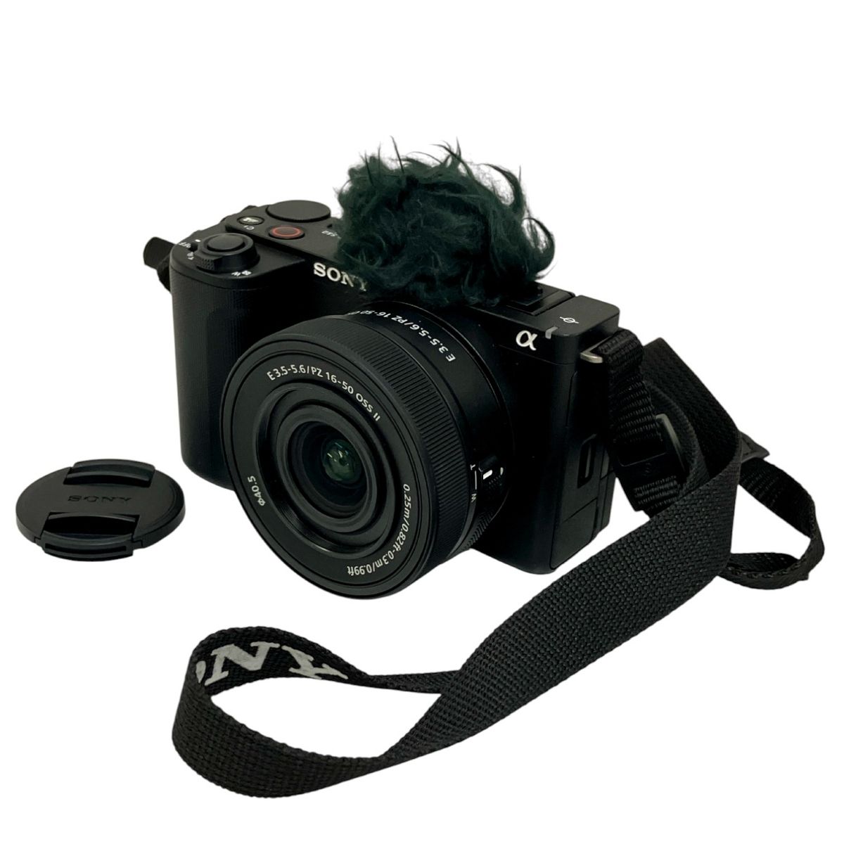 SONY ソニー VLOGCAM ZV-E10 II パワーズームレンズキット シューティンググリップ付 ミラーレス一眼 デジタルカメラ 良好 T10418521