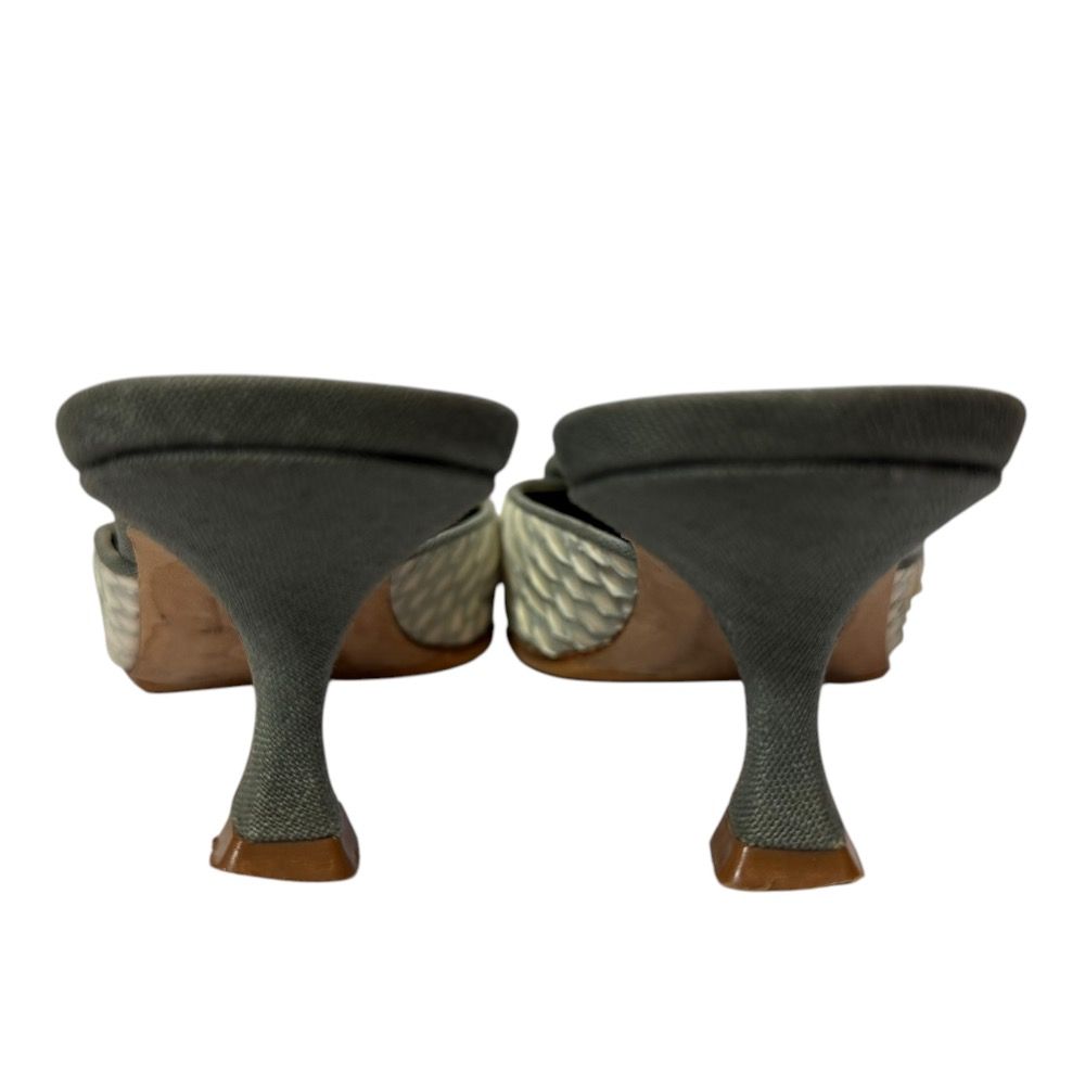 メイセール 美品 マノロブラニク メイセール ベージュ 36 極美品