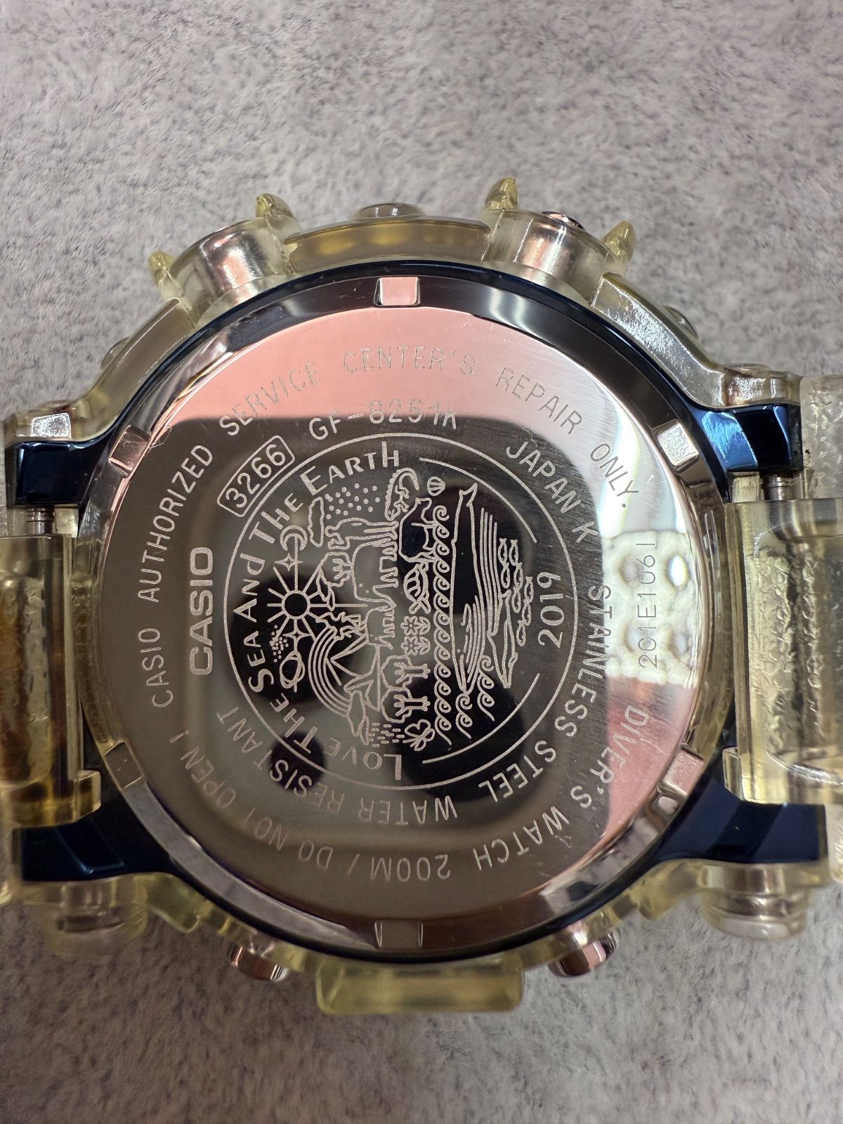 CASIO G-SHOCK GF-8251K-7JR Dolphin&Whale Model OVER THE SEA
