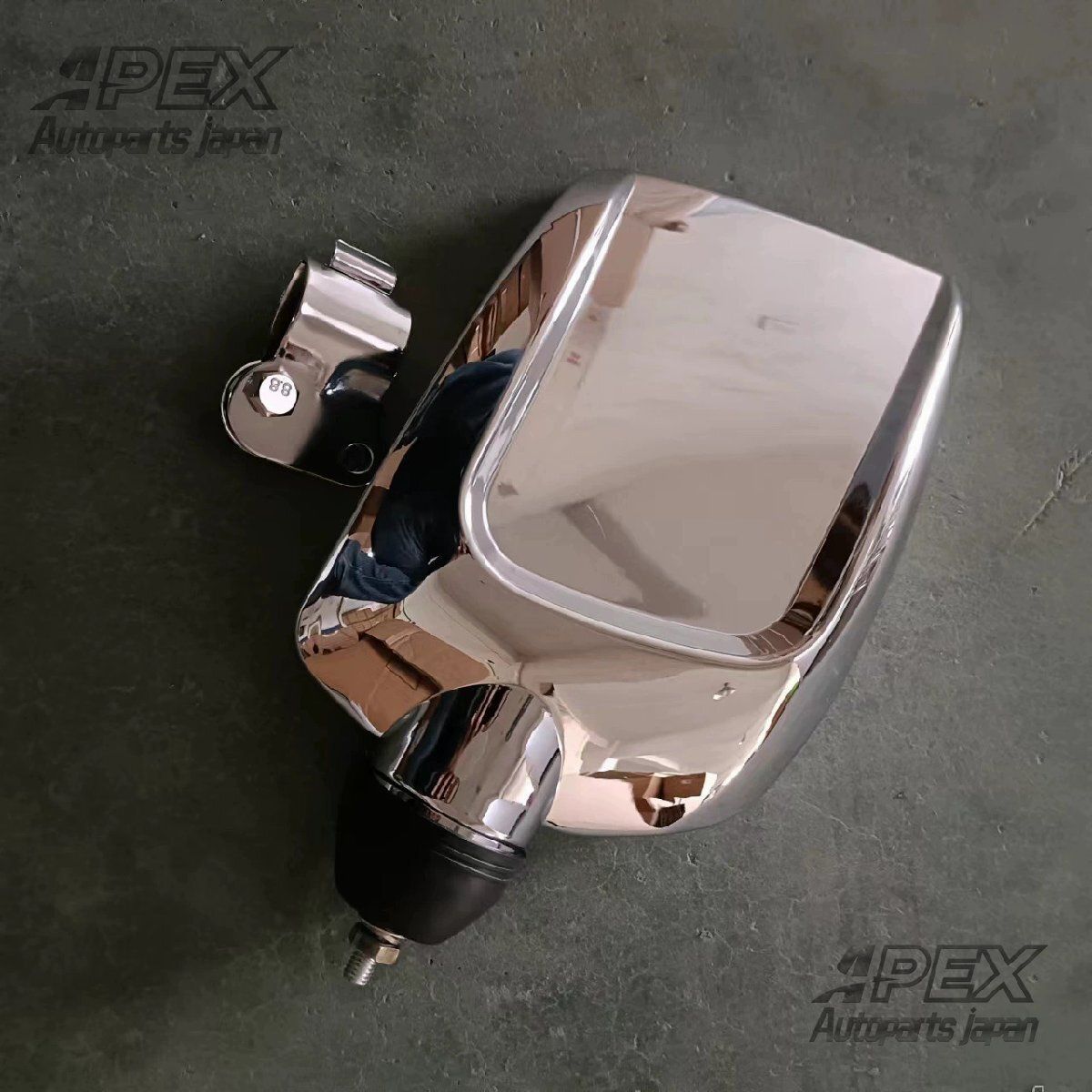 いすゞ 日野 UDトラック ユニバーサル メッキ バックミラー サイドミラー メッキ バックミラー FFCRYSTALESIA_COM