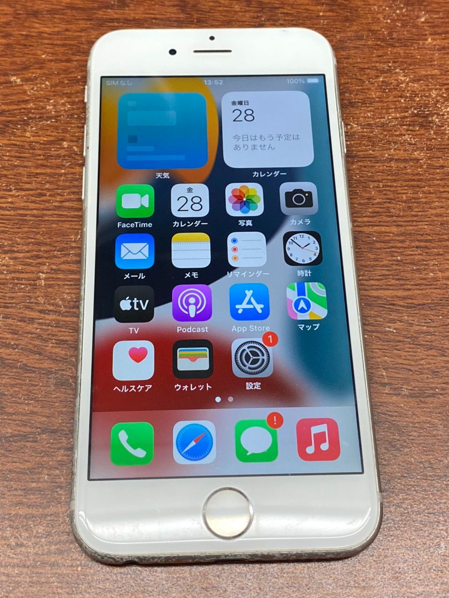 中古品】SIMフリー iPhone 6S 64GB 新品バッテリー シルバー S830 - メルカリ