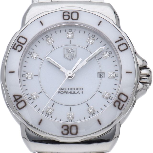 タグホイヤー TAG HEUER WAH1315.BA0868 フォーミュラ1 12Pダイヤ デイト クォーツ レディース 保証書付き_949098 タグ・ホイヤー TAG Heuer 腕時計 フォーミュラ1 WAH1315.BA0868