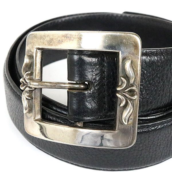 銀座店 クロムハーツ OJT スクエア ベルト レザー size36 86986 - メルカリ 