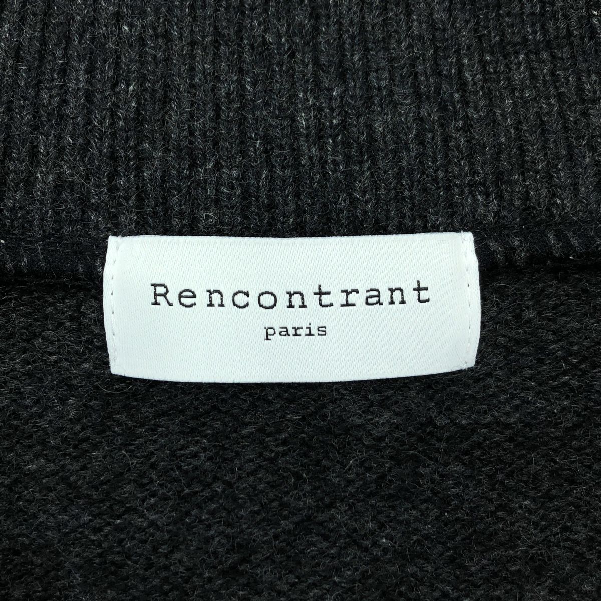 値下げRencontrantのスキッパーのセーター RENCONTRANT / レンコン