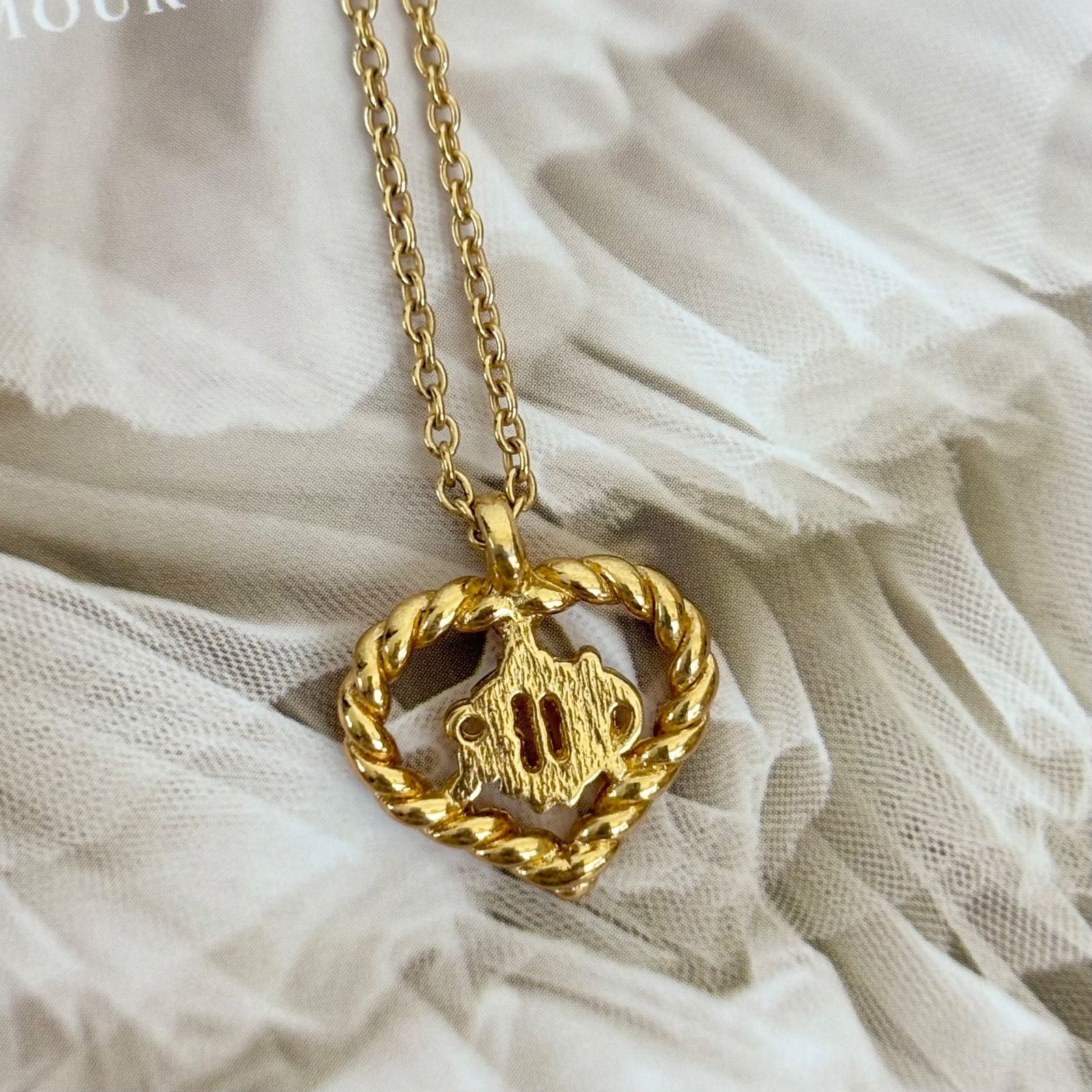 クリスチャンディオール　ヴィンテージ　 メッシュデザイン　ネックレス Christian Dior クリスチャンディオール ヴィンテージ