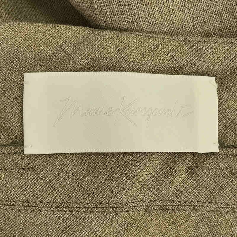 Mame Kurogouchi / マメクロゴウチ | 2023AW | Linen Touch Triacetate