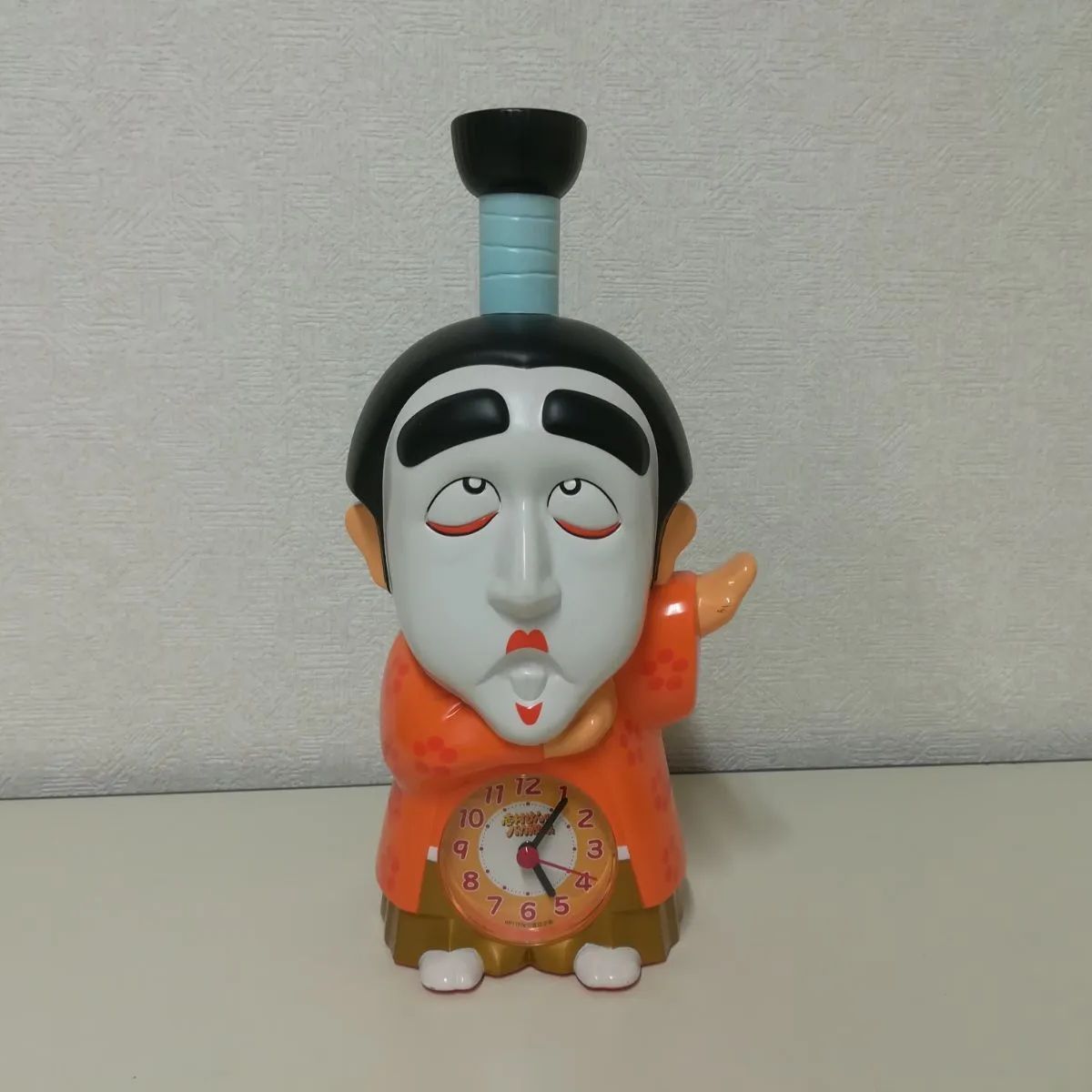 志村けんのバカ殿様 おしゃべり目覚まし時計 動作確認済 中古