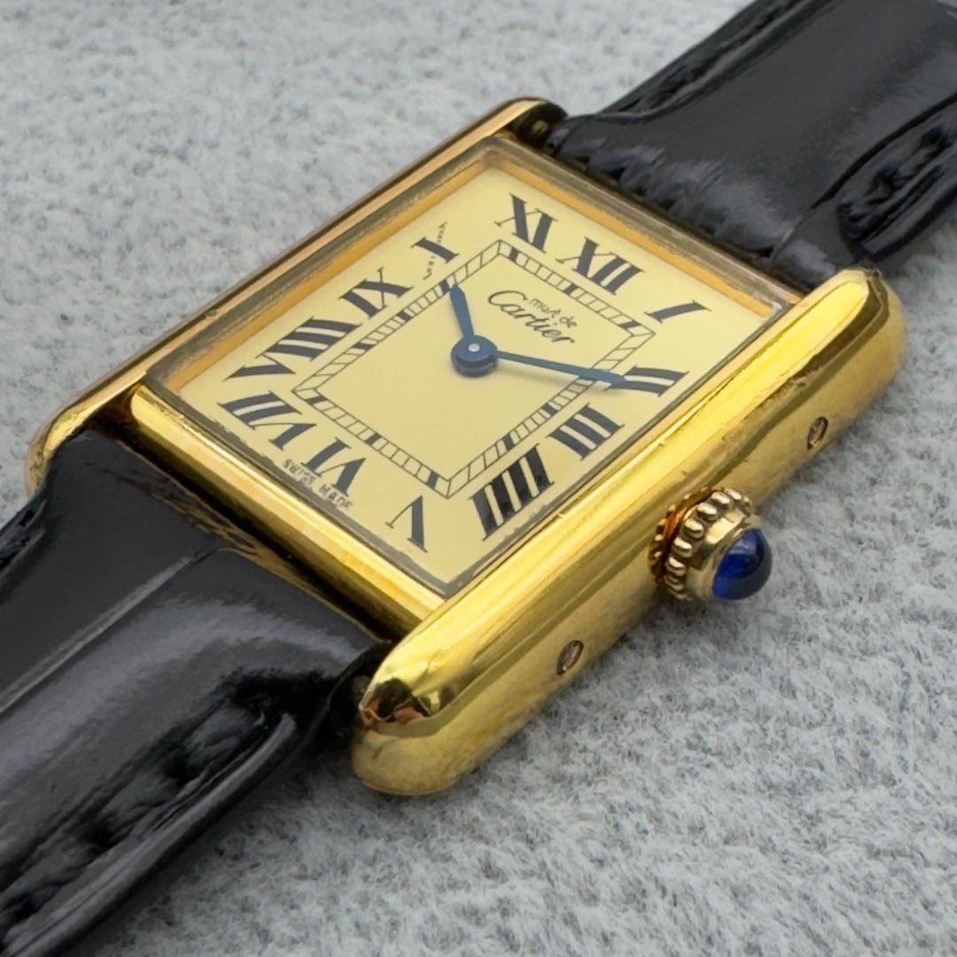 ✨極上品✨ カルティエ マストタンクSM クォーツ 腕時計 C56 - メルカリ