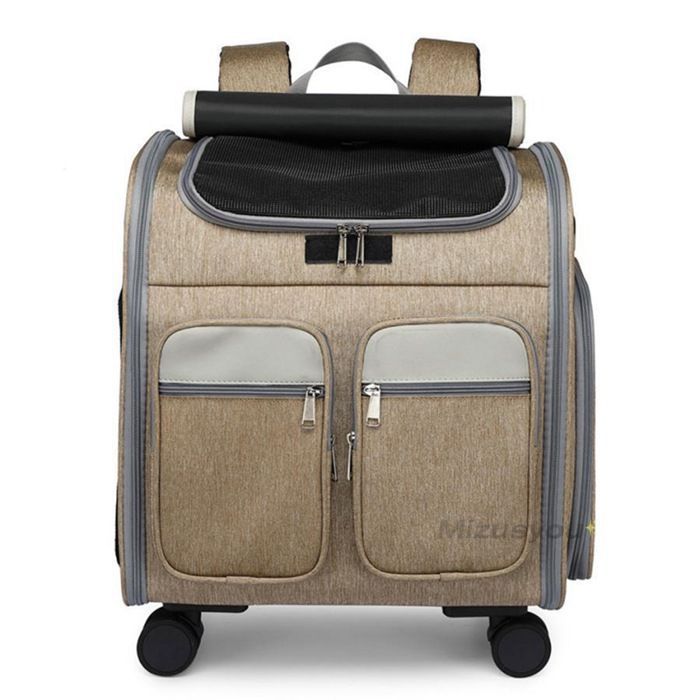 ペットキャリーリュック犬キャスター付きキャリー猫ban527中型犬バッグ持ち手犬カート手提げ小型犬