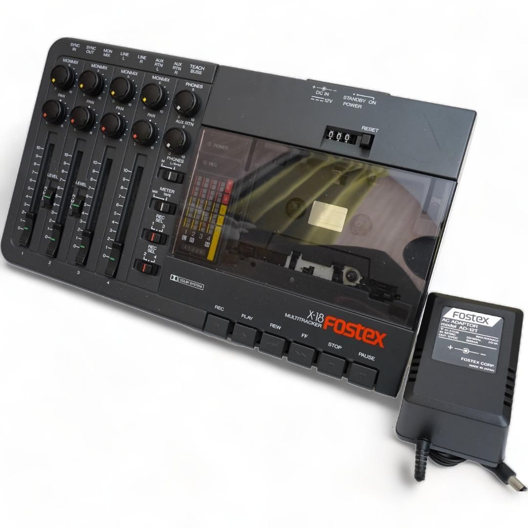 【美品】FOSTEX Ｘ－１８　フォステクス　マルチトラックレコーダー Yahoo!オークション -「x18」(マルチトラックレコーダー