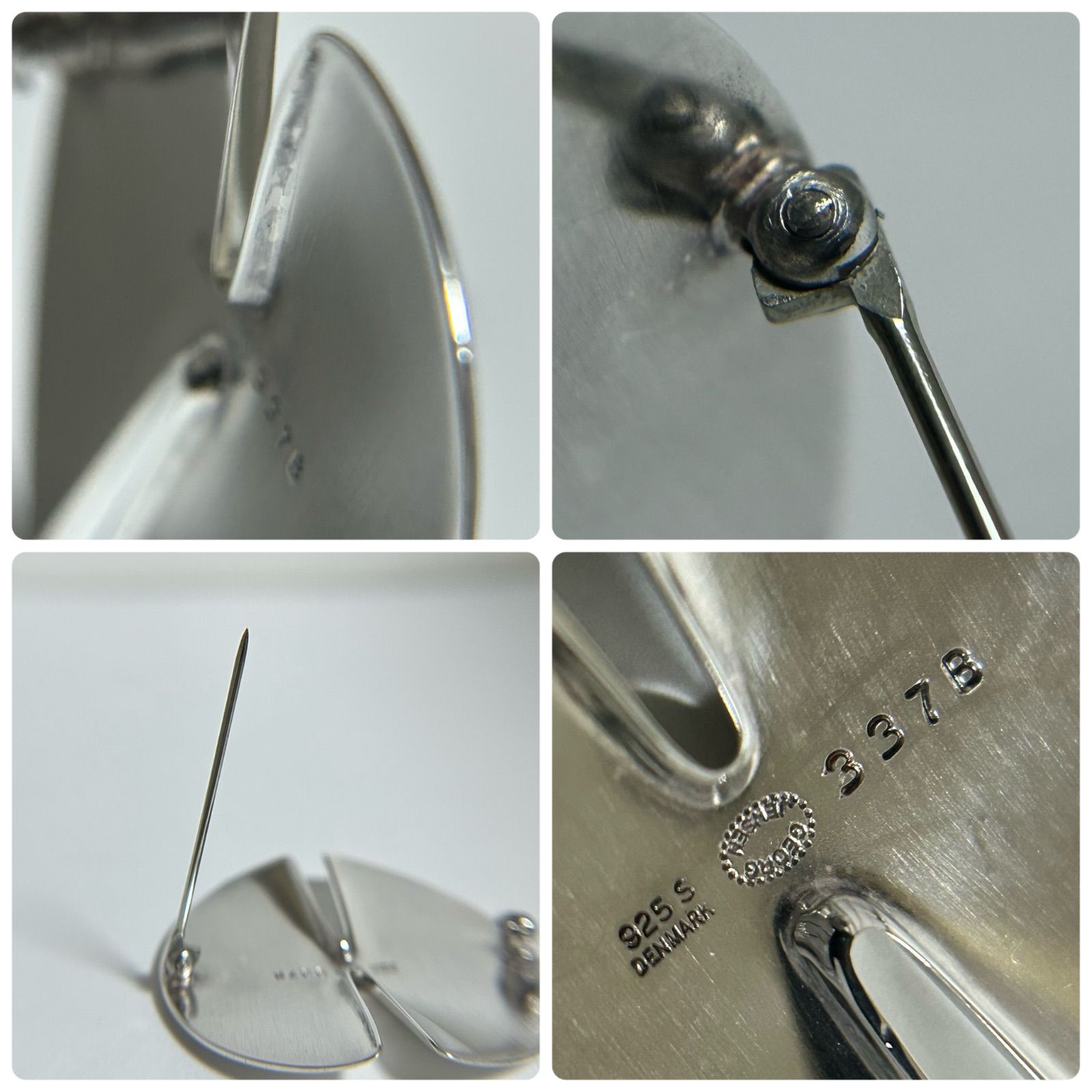 E  ジョージジェンセン 327 ブローチ 925 GEORG JENSEN ジョージジェンセン 327 ブローチ シルバー925