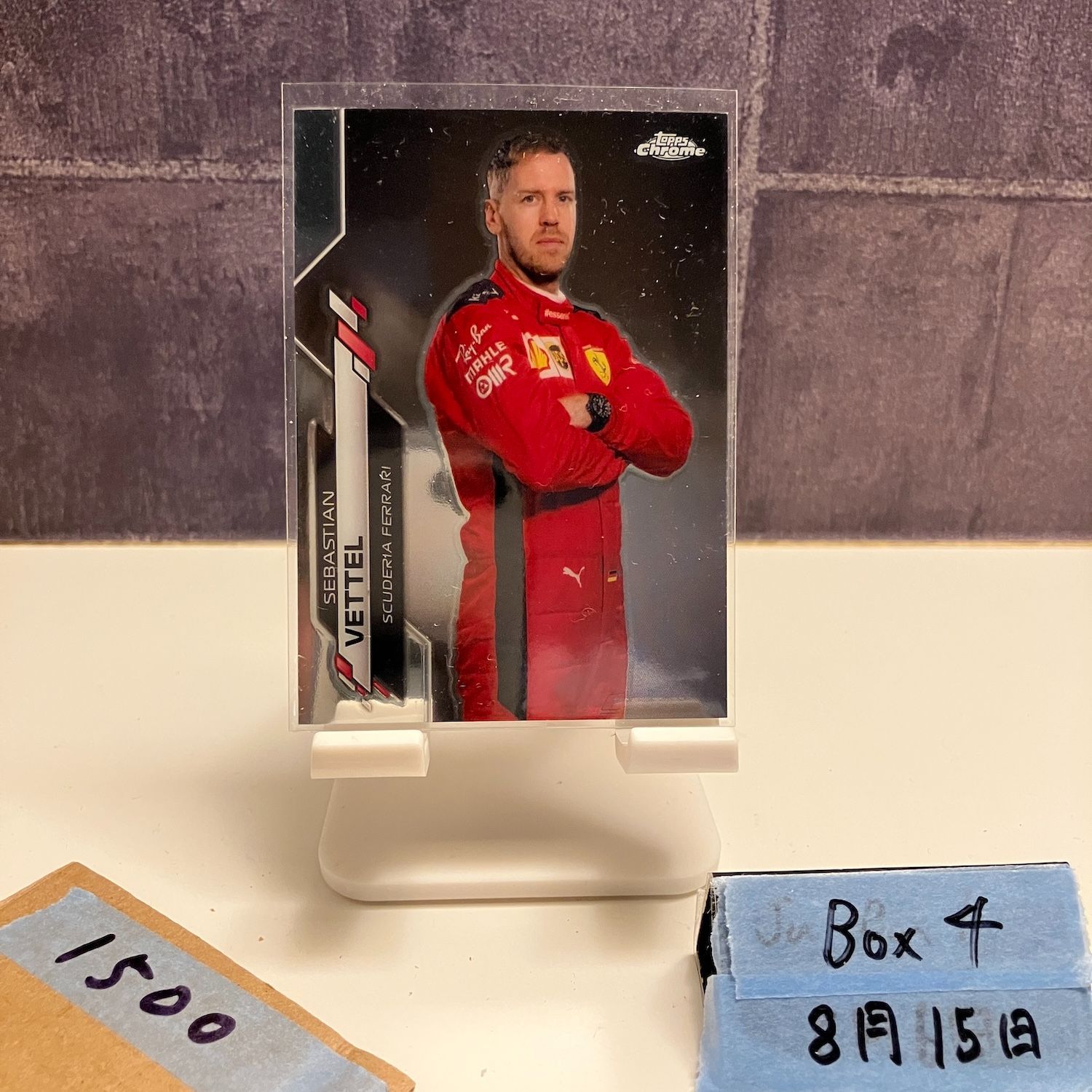 2020 Topps Chrome Formula 1 SEBASTIAN VETTEL SCUDERIA