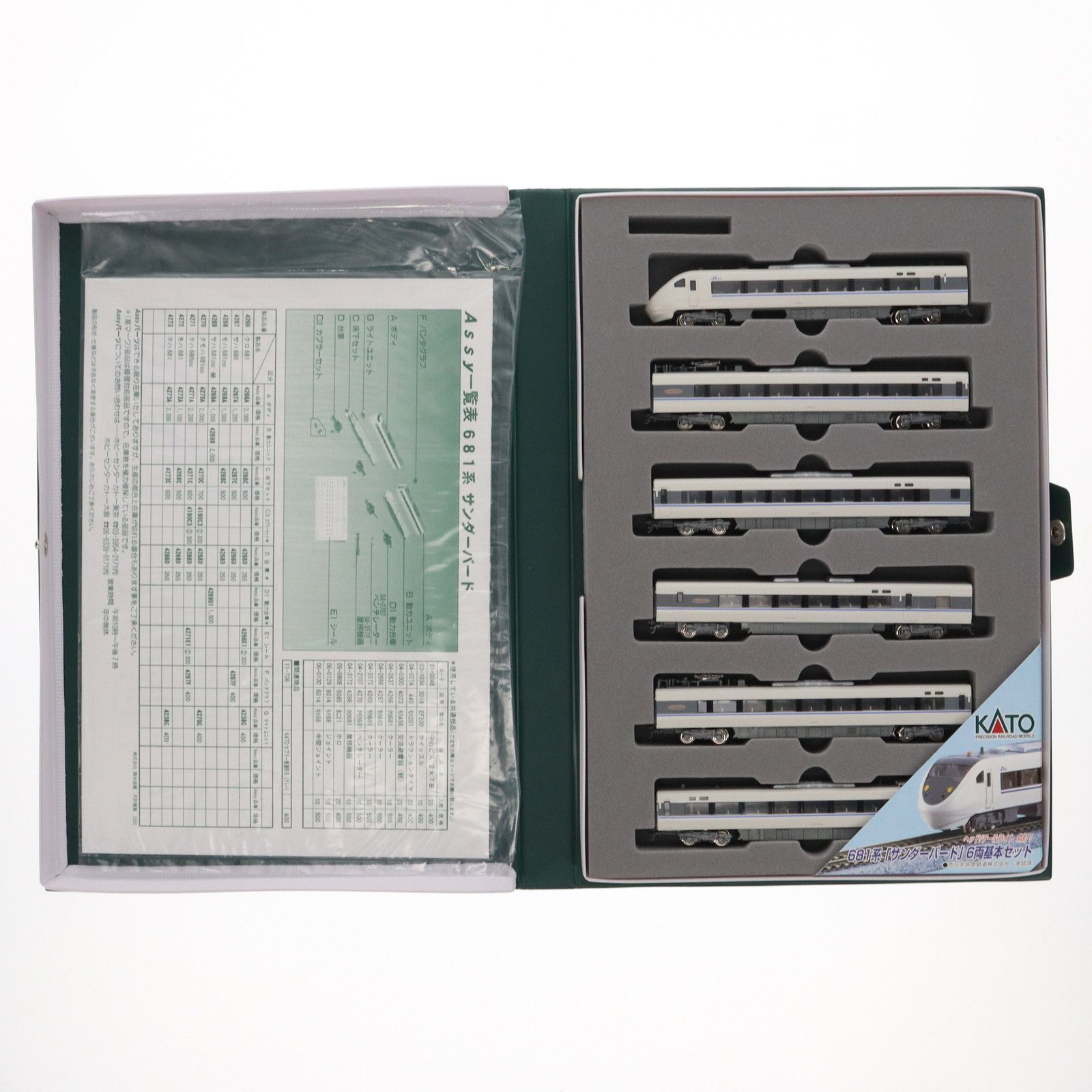 再販) 10-345 681系「サンダーバード」 6両基本セット(動力付き 再販) 10-345 681系「サンダーバード」 6両基本セット(動力付き