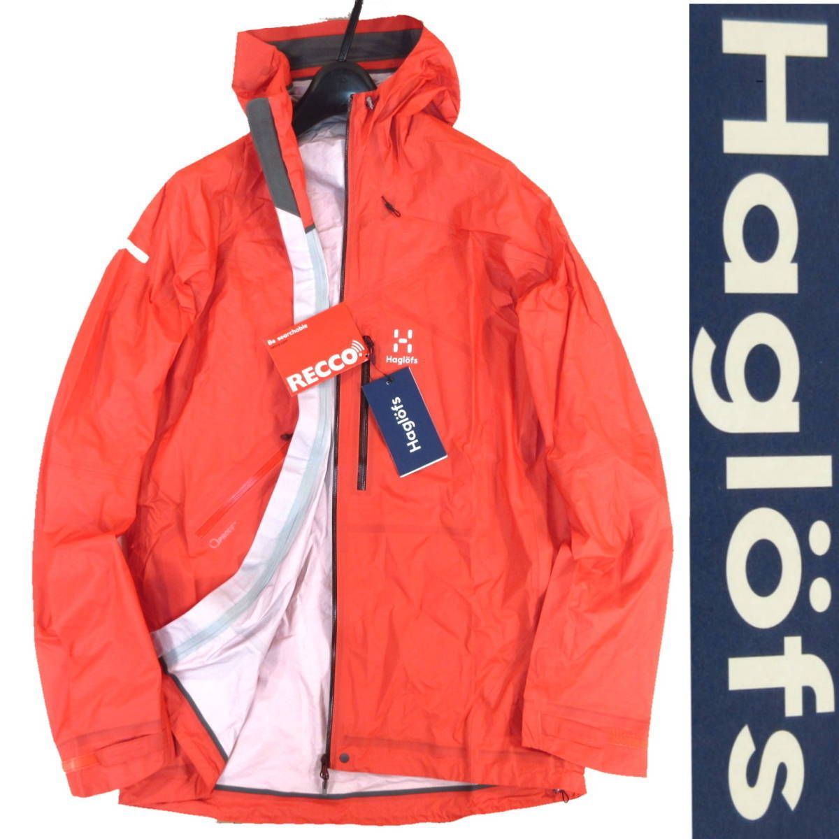 定7.6万 新品 Haglofs ホグロフス 超軽量 防水 透湿 防風 耐摩耗性 