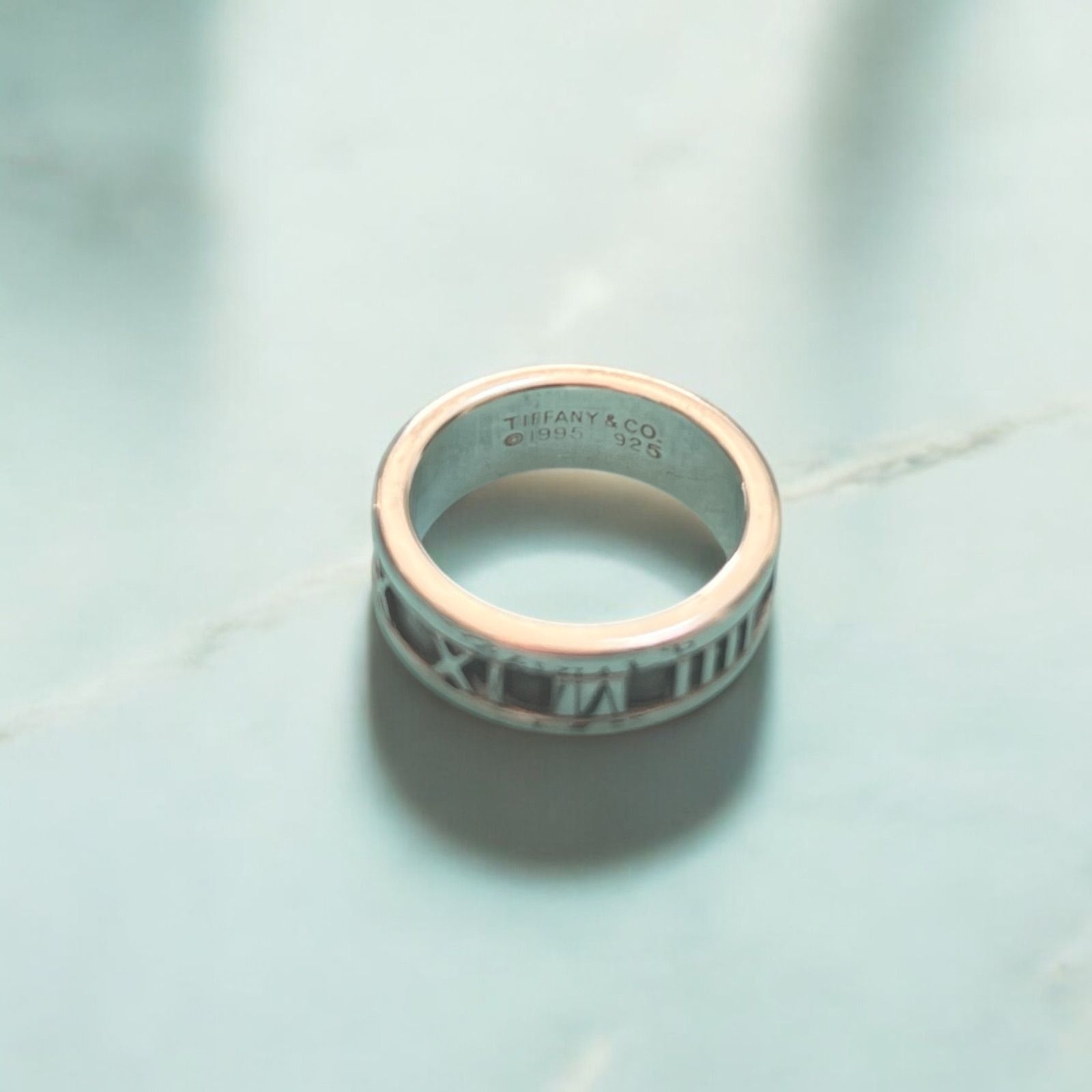 Tiffany＆Co ティファニーリング アトラス #6 ビンテージリング ATLAS RING  6号④
