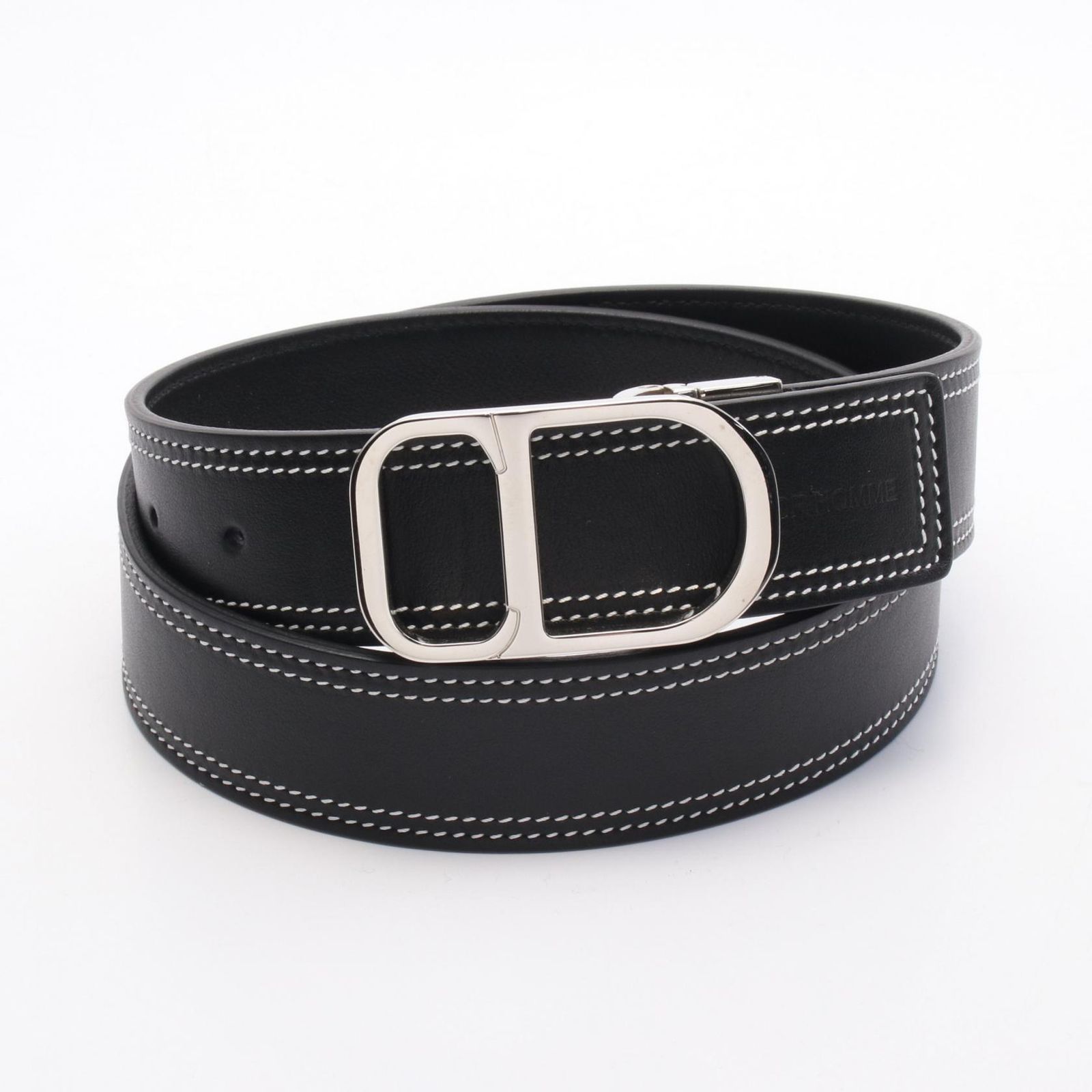 ディオールオム CDロゴ レザー ベルト ディオール・オム DIOR HOMME ベルト CDロゴ ブラック レザー