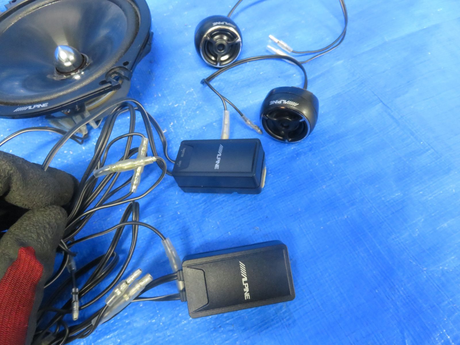 ALPINE X-170S X Premium Sound ツイーター ALPINE X-170S X Premium Sound ツイーター 17cm セパレート2ウェイ