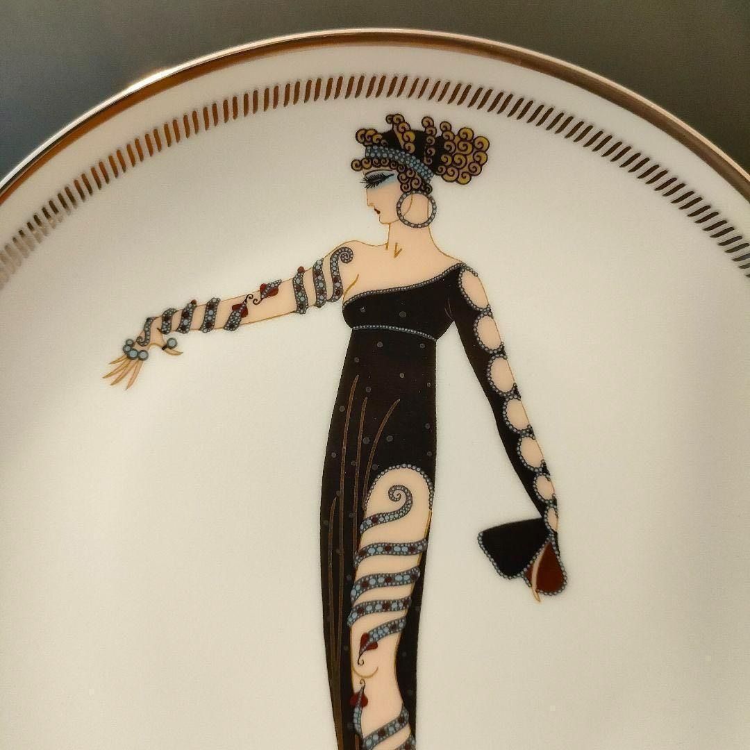 エルテ アールデコ フランクリンミント プレート LA MERVEILLEUSE