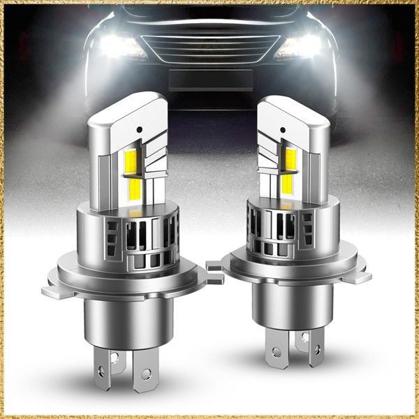 新品送料無料Size:H4 SEALIGHT 2024最新 h4ledヘッドライト 20000LM h4 led 爆光 車 ライト 1：1ミニサイズ 600%アップ7535CSP チップ ファン付き キャンセラー内蔵 車/バイク 車検対応 60W 650