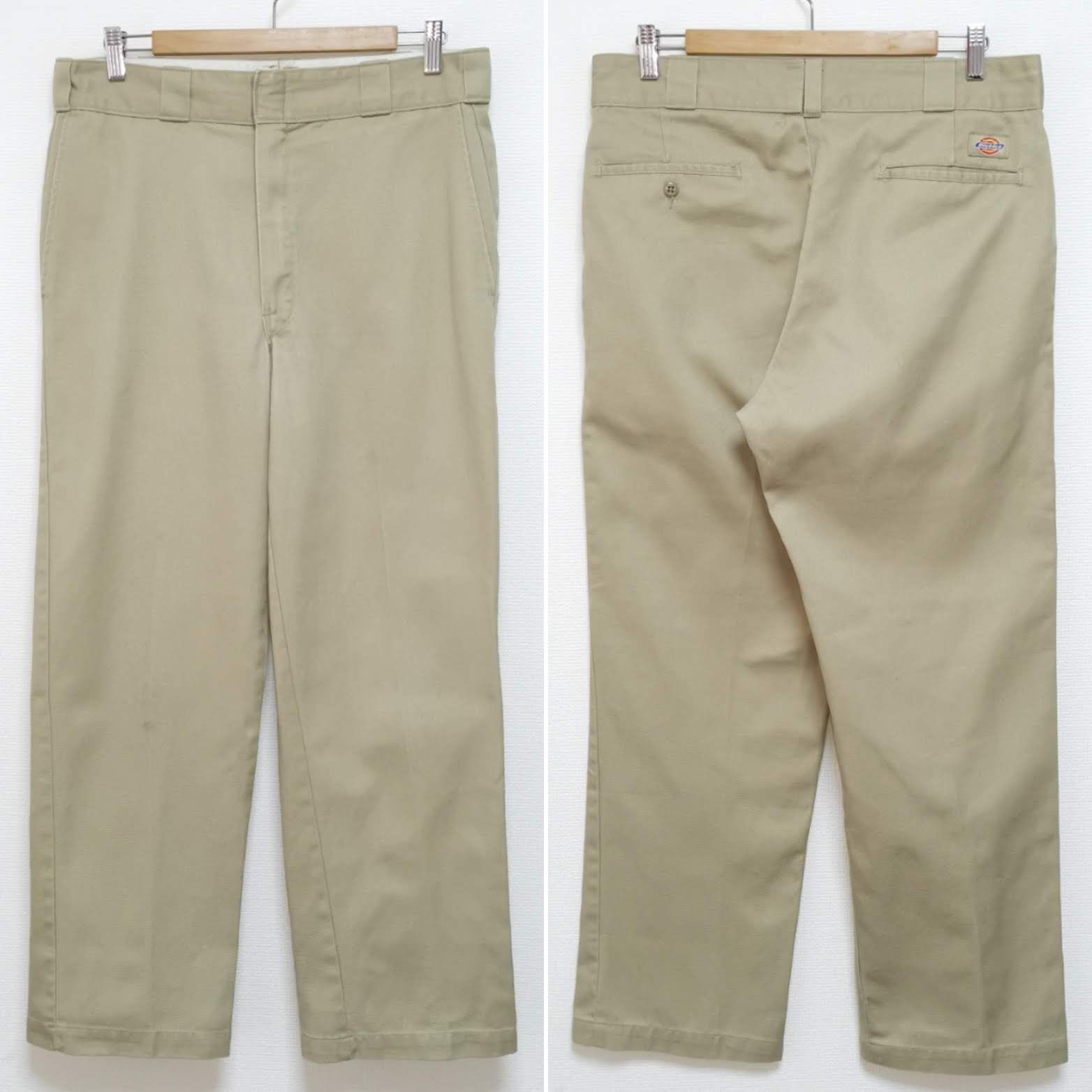 W34 L30 90s DICKIES ワークパンツ 874 カーキ USA製 W34 L30 90s DICKIES ワークパンツ 874 カーキ USA製 - メルカリ