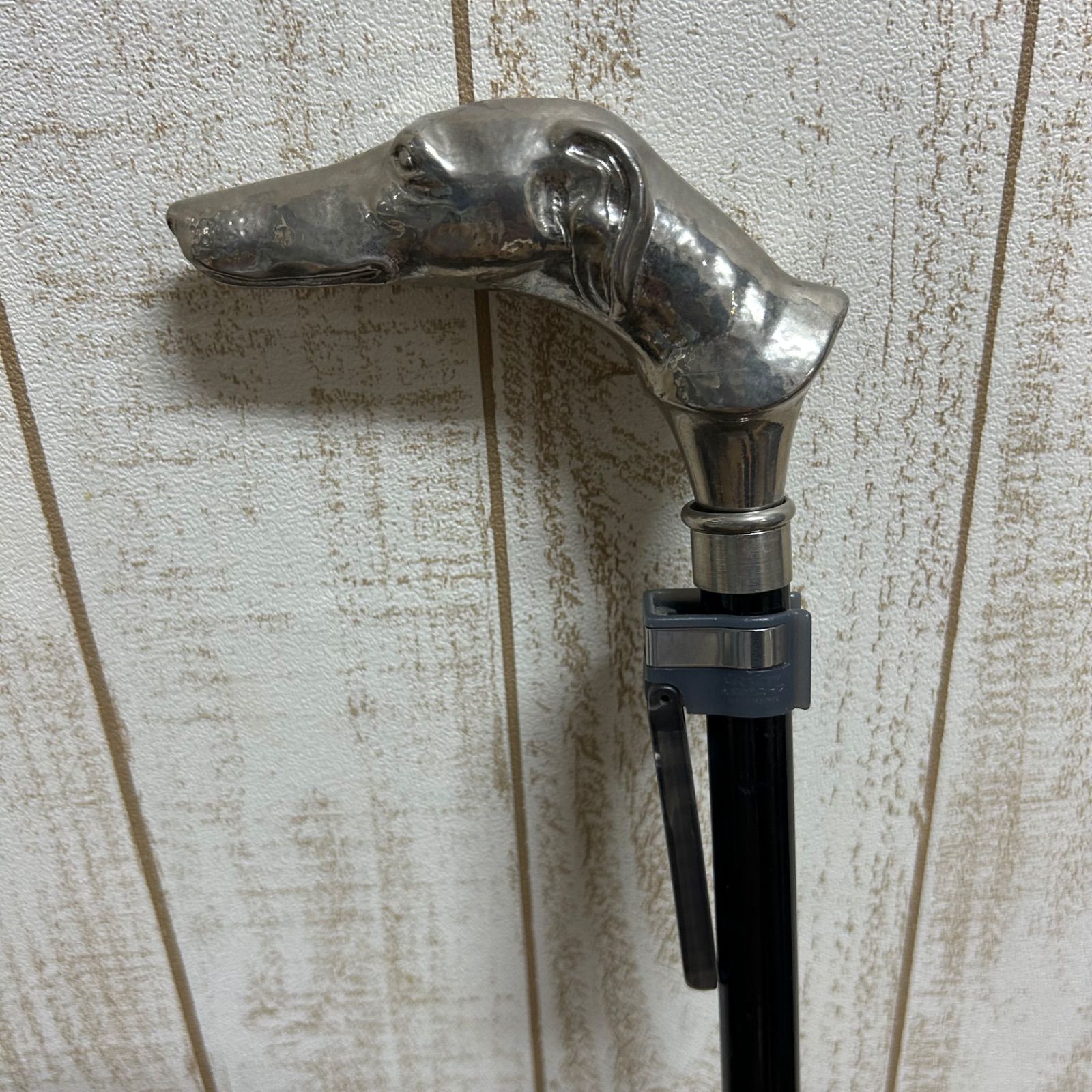 手元ニッケルメッキハンター犬