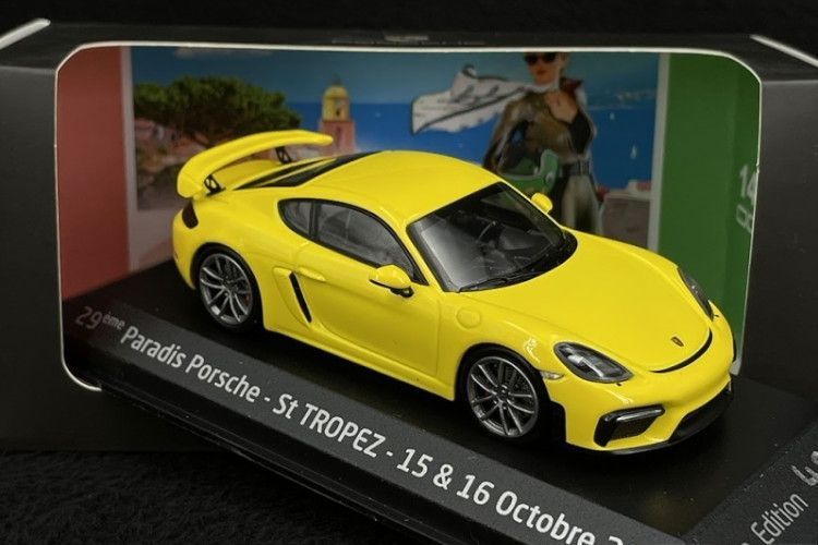 ミニチャンプス 1/43 ポルシェ 718 ケイマン GT4 タイプ 982 2019