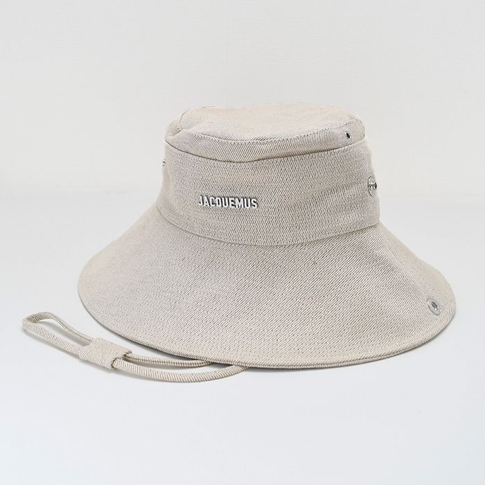 JACQUEMUS ジャックムス 帽子 LE BOB DE-NIMES バケットハット