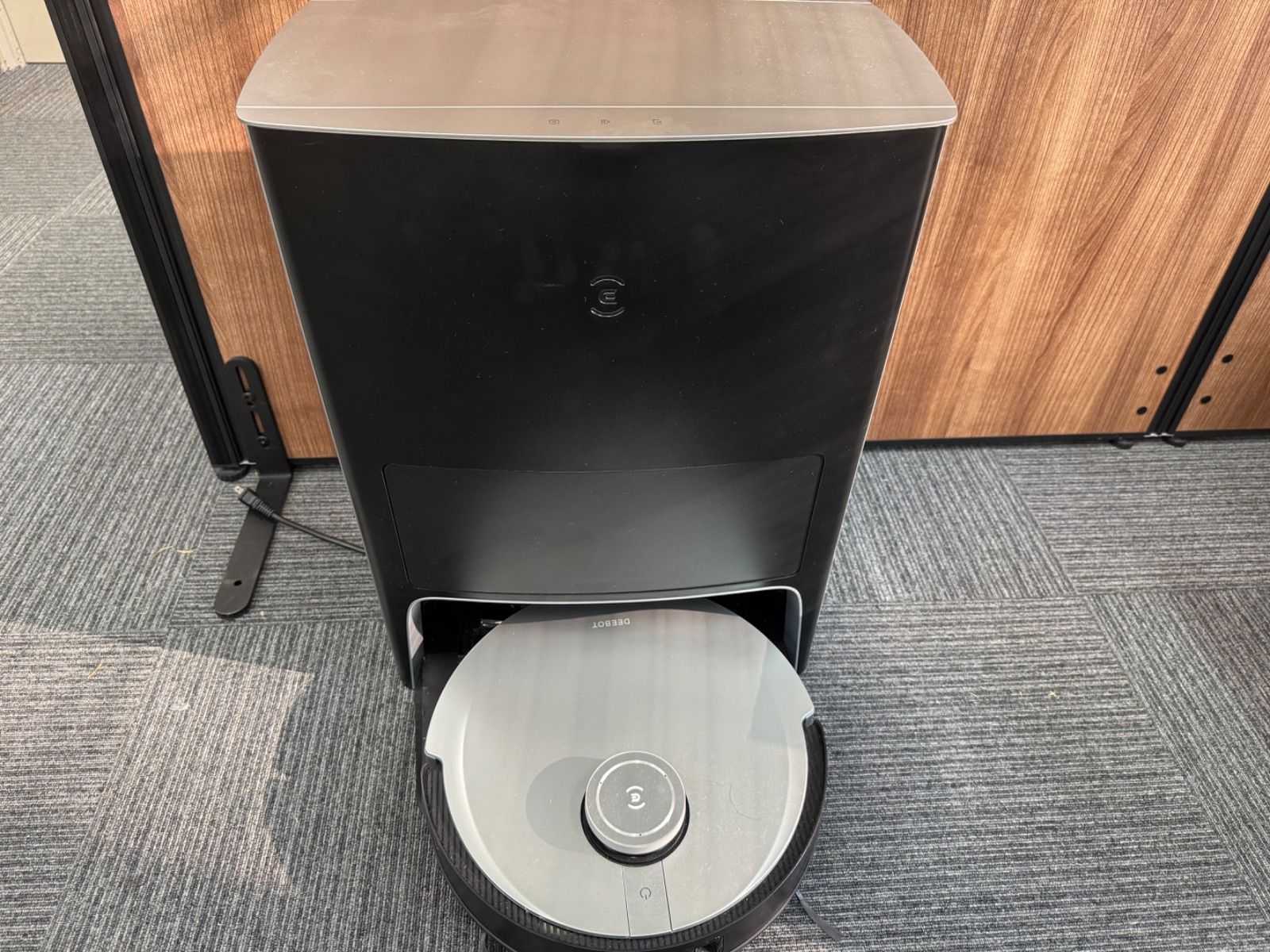 ロボット掃除機 ECOVACS エコバックス DEEBOT X1 OMNI 床掃除ロボット-ドッキングステーション