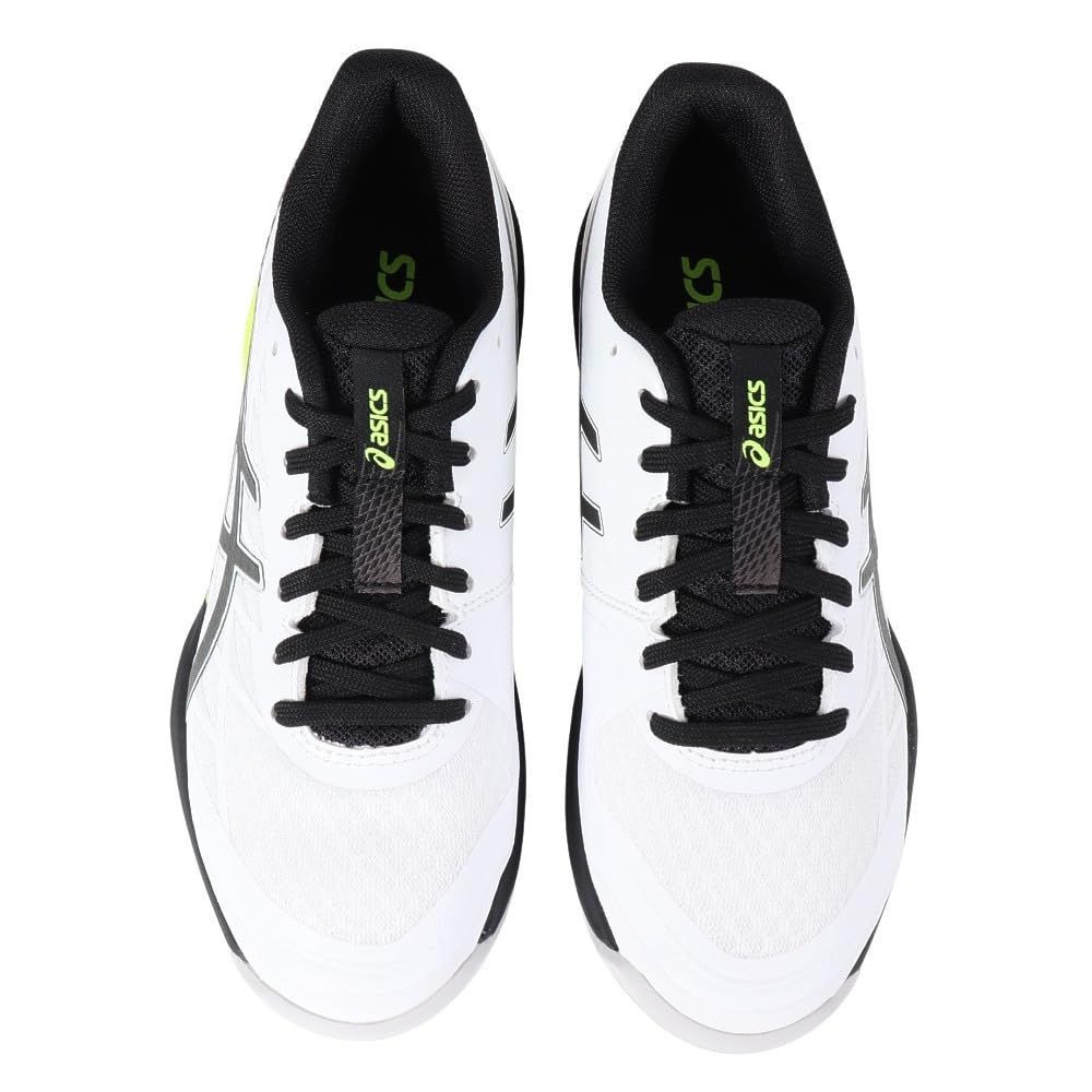 アシックス バレーボールシューズ GEL.TACTIC 12 ユニセックス大人 101 ホワイト ガンメタル 25.0 cm 3 E