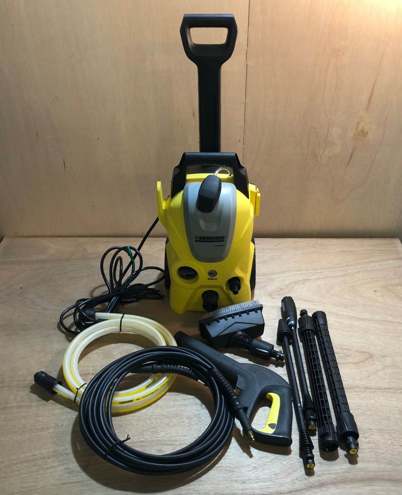 ☆お値下げ！ケルヒャー KARCHER 家庭用高圧洗浄機 K3 SILENT