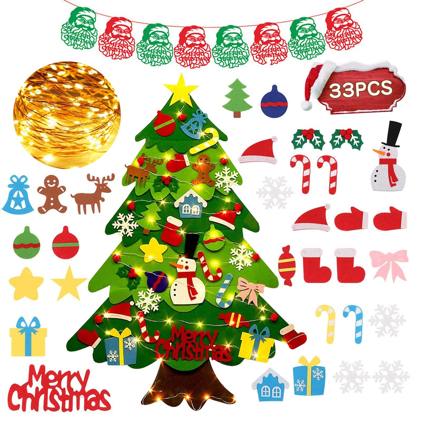 クリスマス飾り （クリスマスカード クリスマス オーナメント 金  