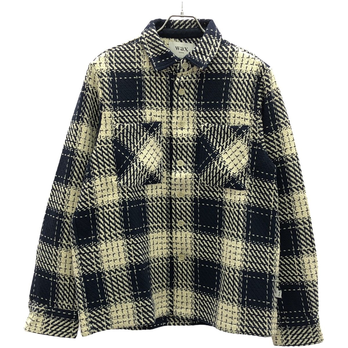 Wax London ワックスロンドン WHITING OVERSHIRT シャツ Wax London ワックスロンドン WHITING OVERSHIRT シャツ