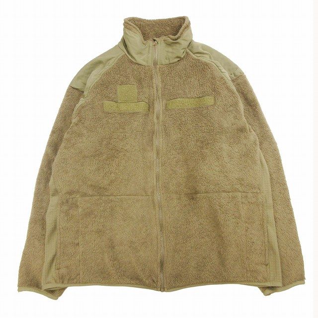 激レア★USA製★ECWCS ポーラテックフリース ジャケットS/S コヨーテ 00s 10s ユーエスアーミー U.S. ARMY ECWCS GEN3 LEVEL3