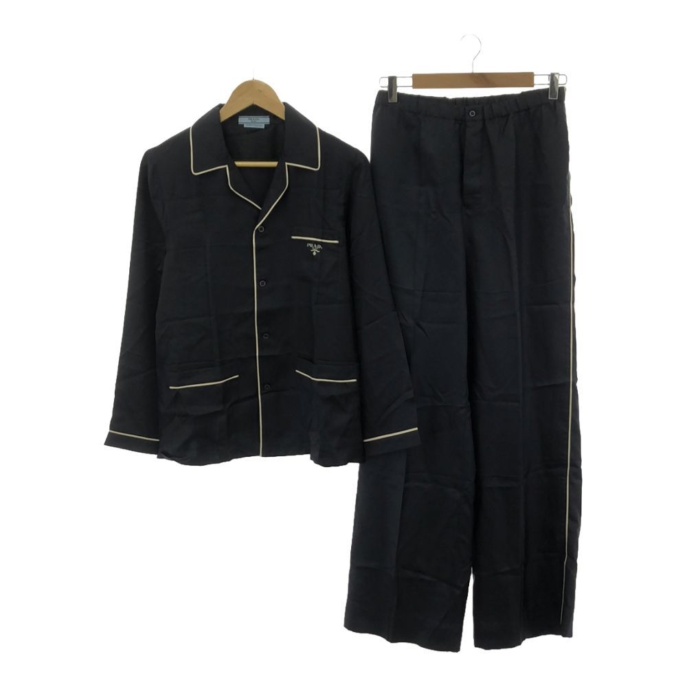 美品 PRADA プラダ DNA949 パジャマ セットアップ XS (165