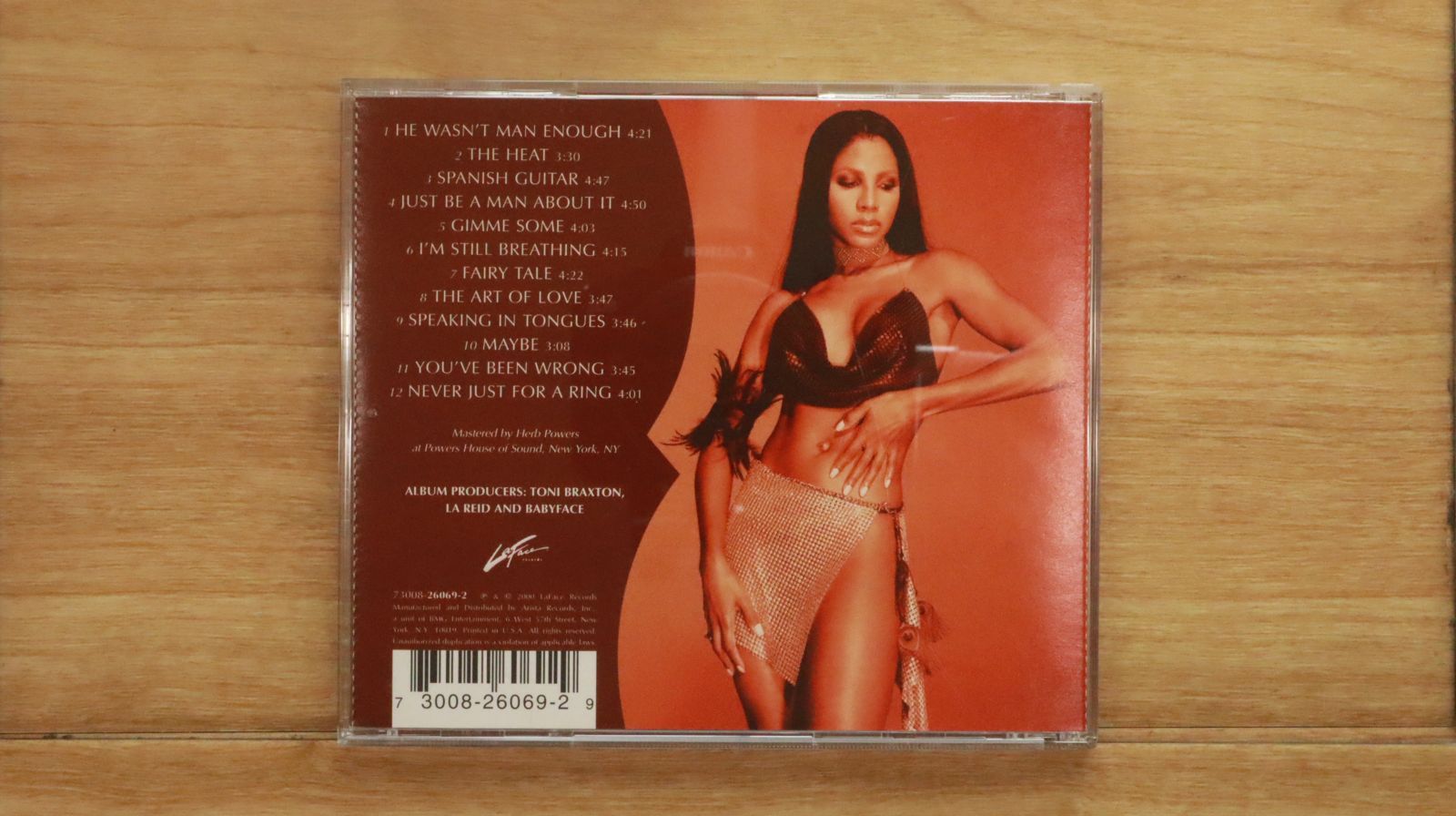 中古CD☆トニ・ブラクストン/Toni Braxton□ Heat 【73008260692