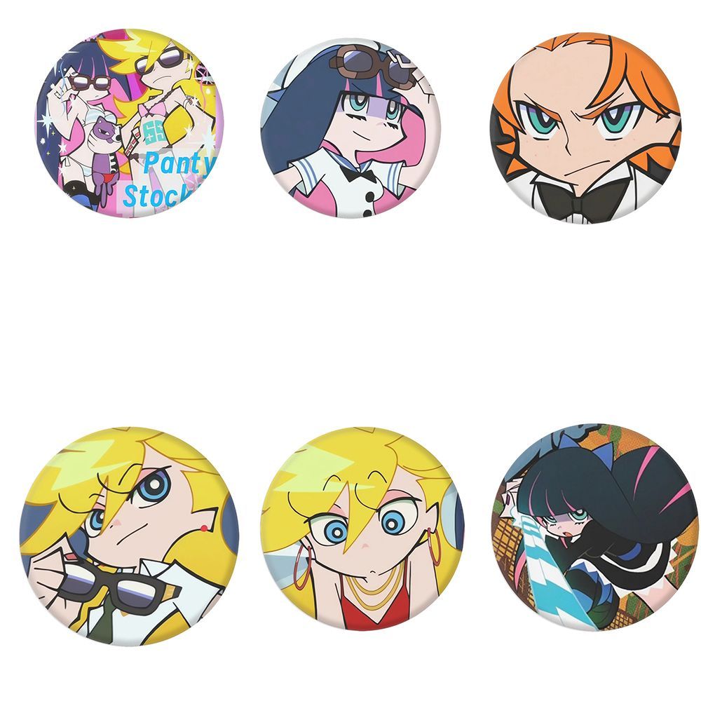 パンティ&ストッキングwithガーターベルト アニメ 缶バッジ (24