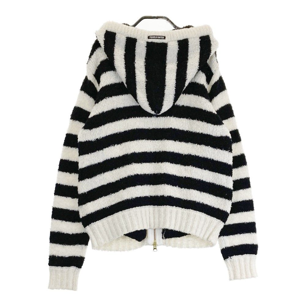 PEARLY GATES パーリーゲイツ フード付 ニットジャケット ボーダー