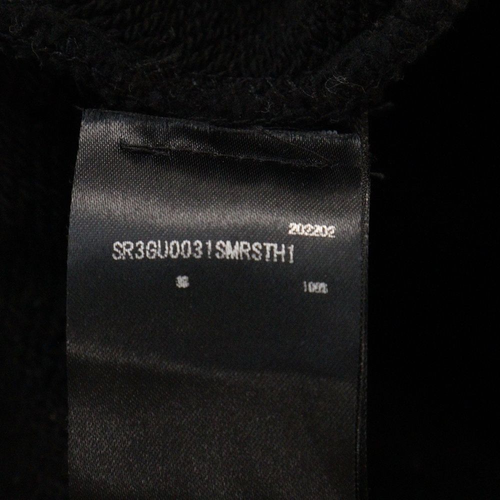 AMIRI (アミリ) 22AW PUFF LOGO HOODIE ロゴプリントプルオーバー  