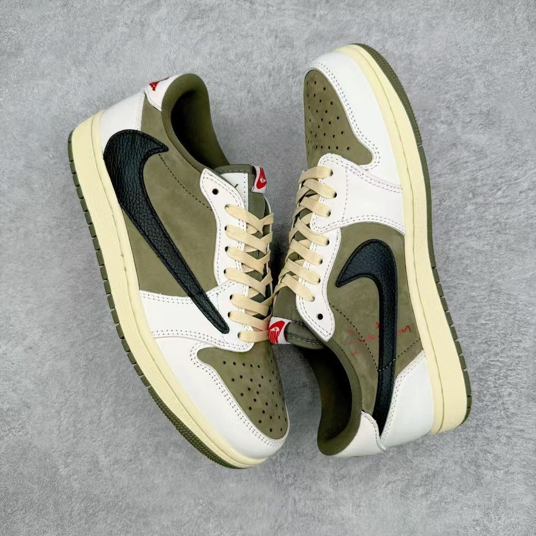 Travis Scott × Nike Air Jordan 1 Low OG "Medium Olive" トラヴィススコット × ナイキ エアジョーダン1 ロー OG "ミディアムオリーブ"