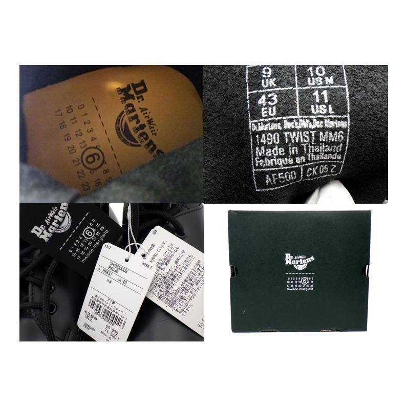 エムエムシックス MM6 × ドクターマーチン Dr.Martens 24AW  