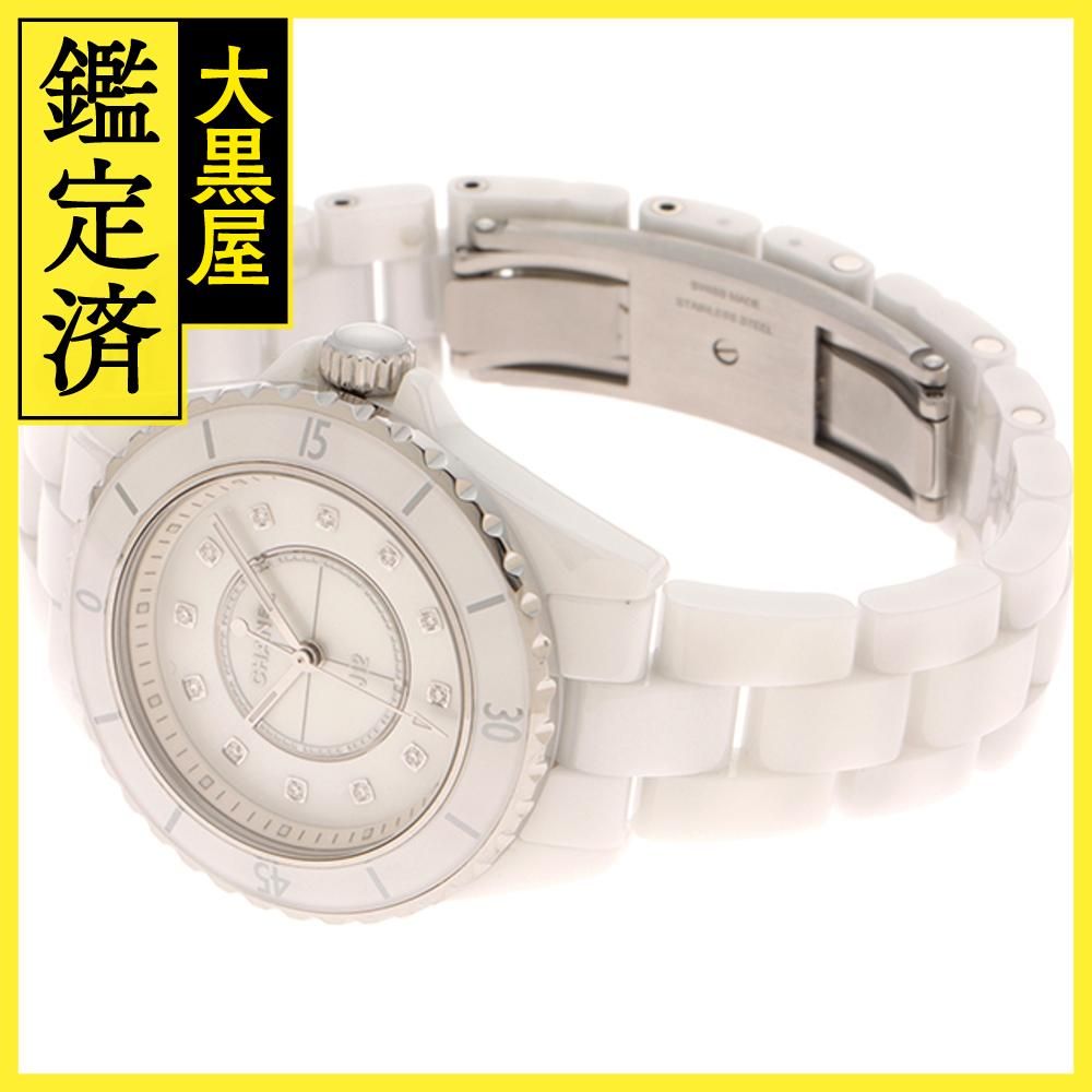 シャネル J12 12Pダイヤ H5704 【436】 - メルカリ 