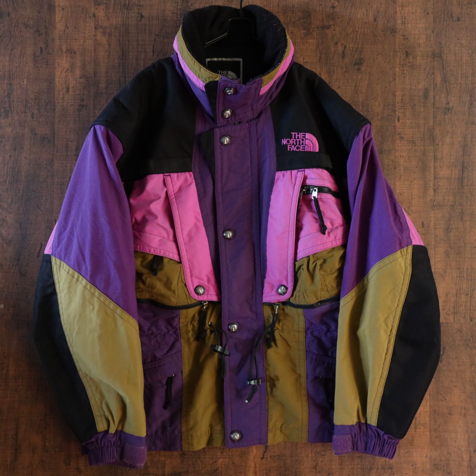 80s～ 希少カラー☆ノースフェイス スキーウエア 上下セット