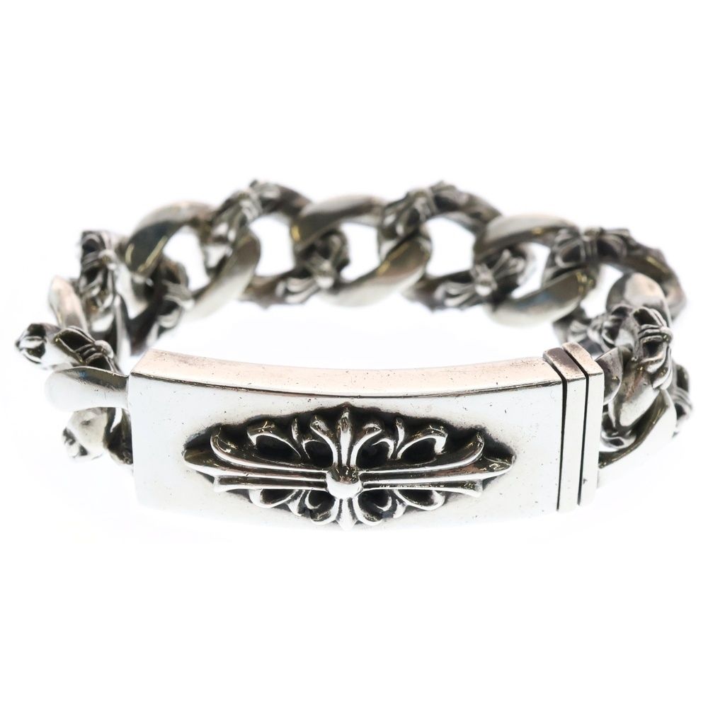 CHROME HEARTS ID FLORAL CRS/11LINK オールド Chrome Hearts - クロムハーツ ID FLORAL CRS/フローラルクロス