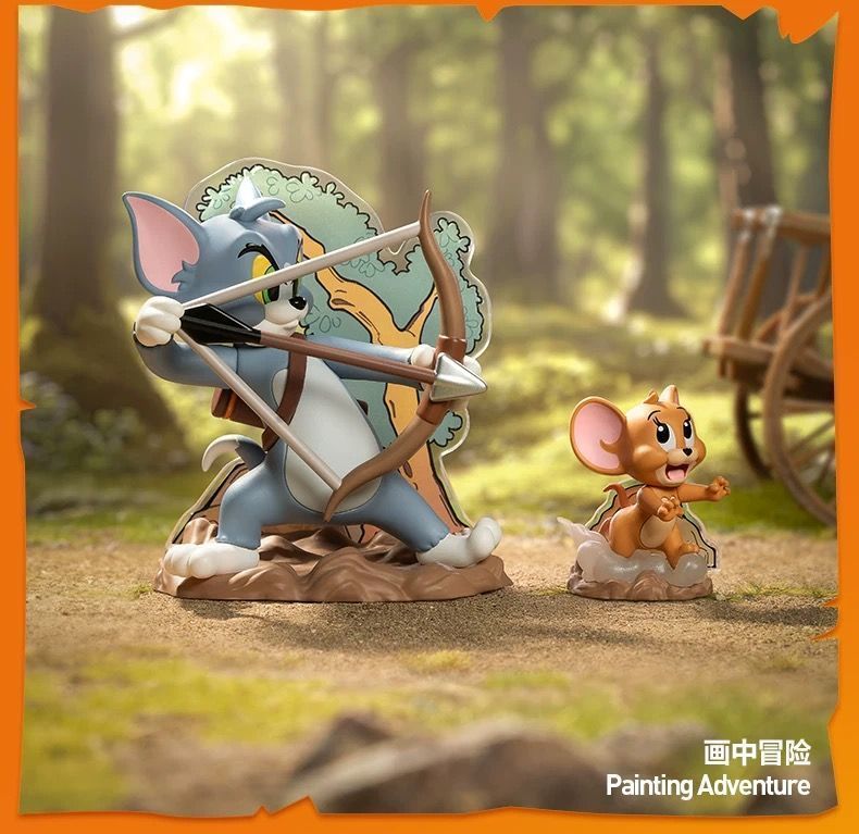 POPMART トムとジェリー コレクション シリーズ 8個 POPMART トムとジェリー コレクション 星盤奇縁 シリーズ