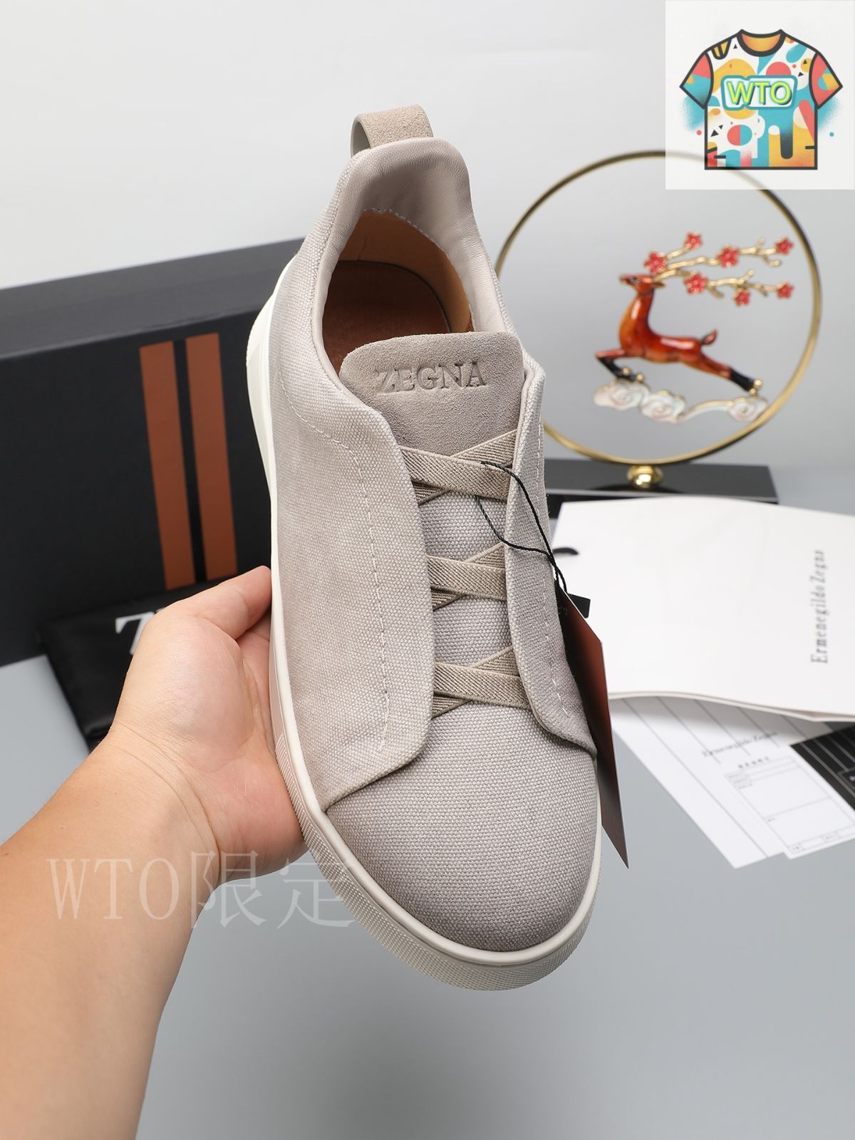 値下げ！（新品未使用）Z ZEGNA ダークブルースニーカー 箱付き定価10万円 Men's Shoes: Dress Shoes, Sneakers, Boots & More | ZEGNA JP